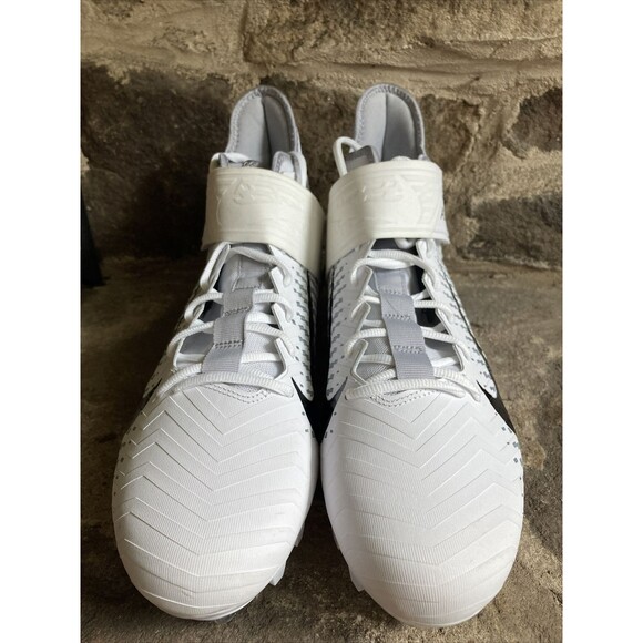 Nike Alpha Menace Pro 2 D White Football Detachable Cleats CK4277-100 Mens 13 - Picture 2 of 8